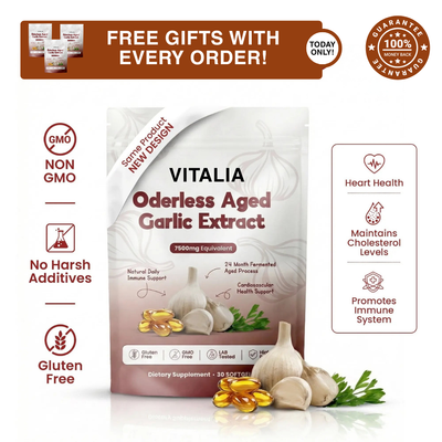 Vitalia Aged Garlic Extract Softgels