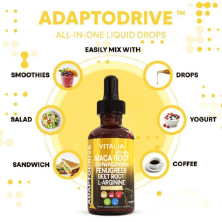 Vitalia Maca Root Ashwagandha Liquid Drops