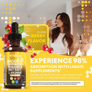 Vitalia Maca Root Ashwagandha Liquid Drops